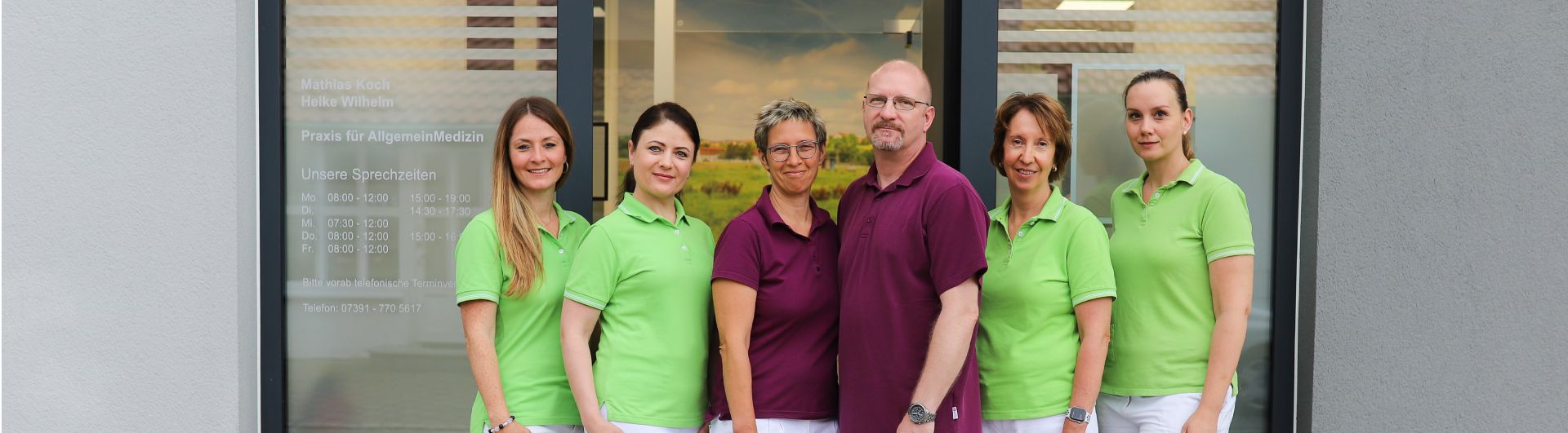 Das Team der Hausarztpraxis Koch in Öpfingen